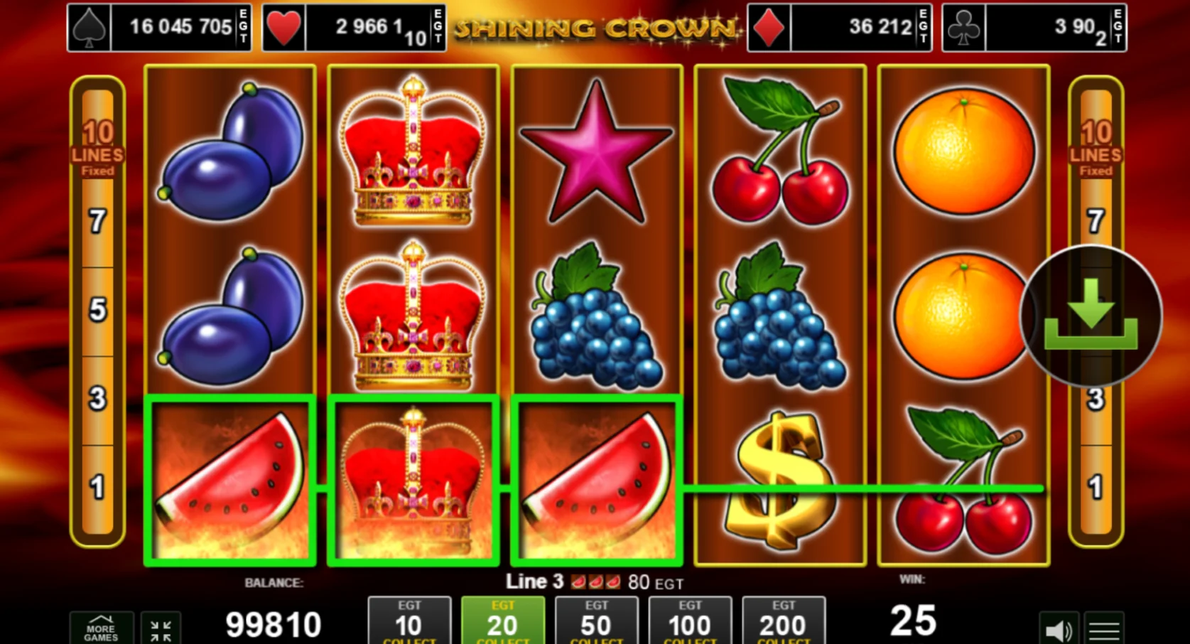 Shining Crown games